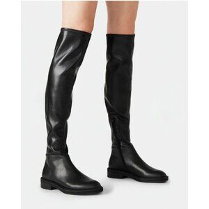 Steve Madden Leza Women's Grunge Over-The-Knee Vegan Leather Upper Boot. Sz 13M